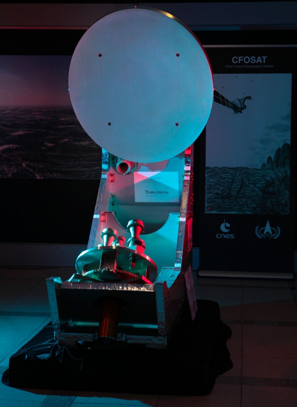 Maquette de l&#039;instrument SWIM du satellite CFOSAT