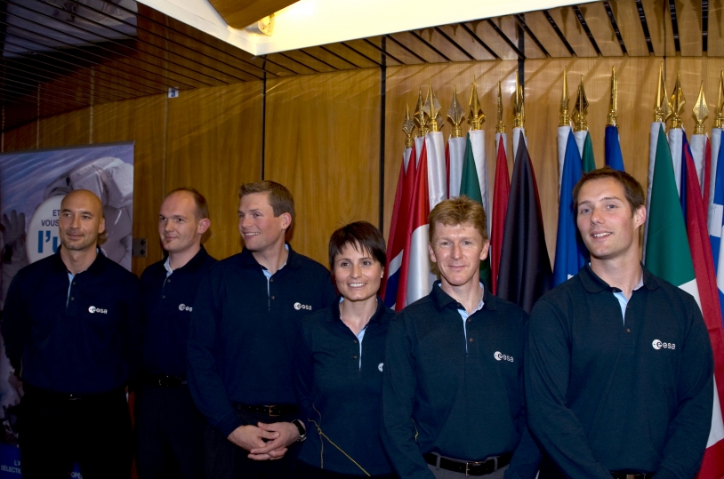 Les 6 nouveaux astronautes de l&#039;ESA